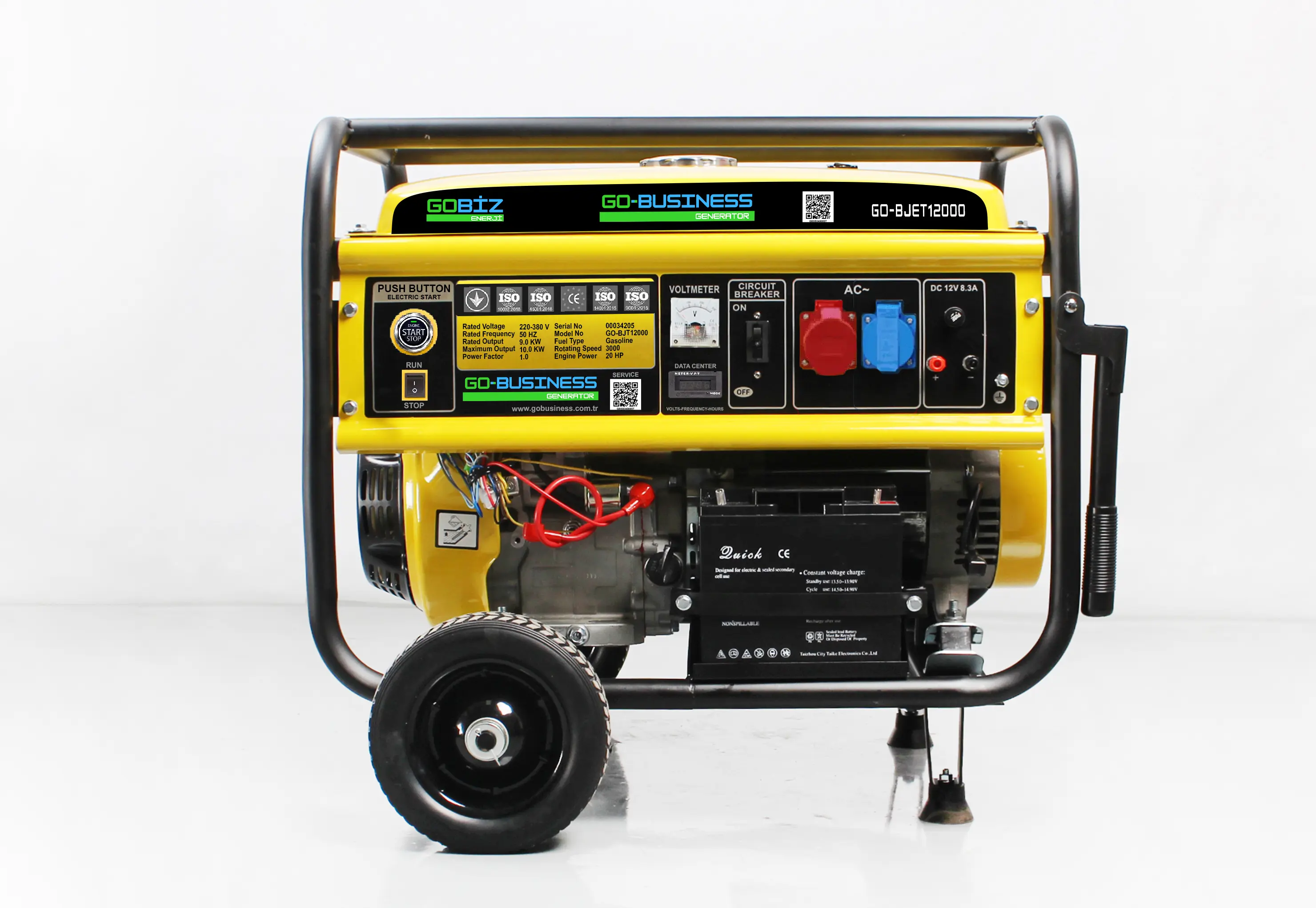 GO-BJET12000 Gasoline Three Phase Generator