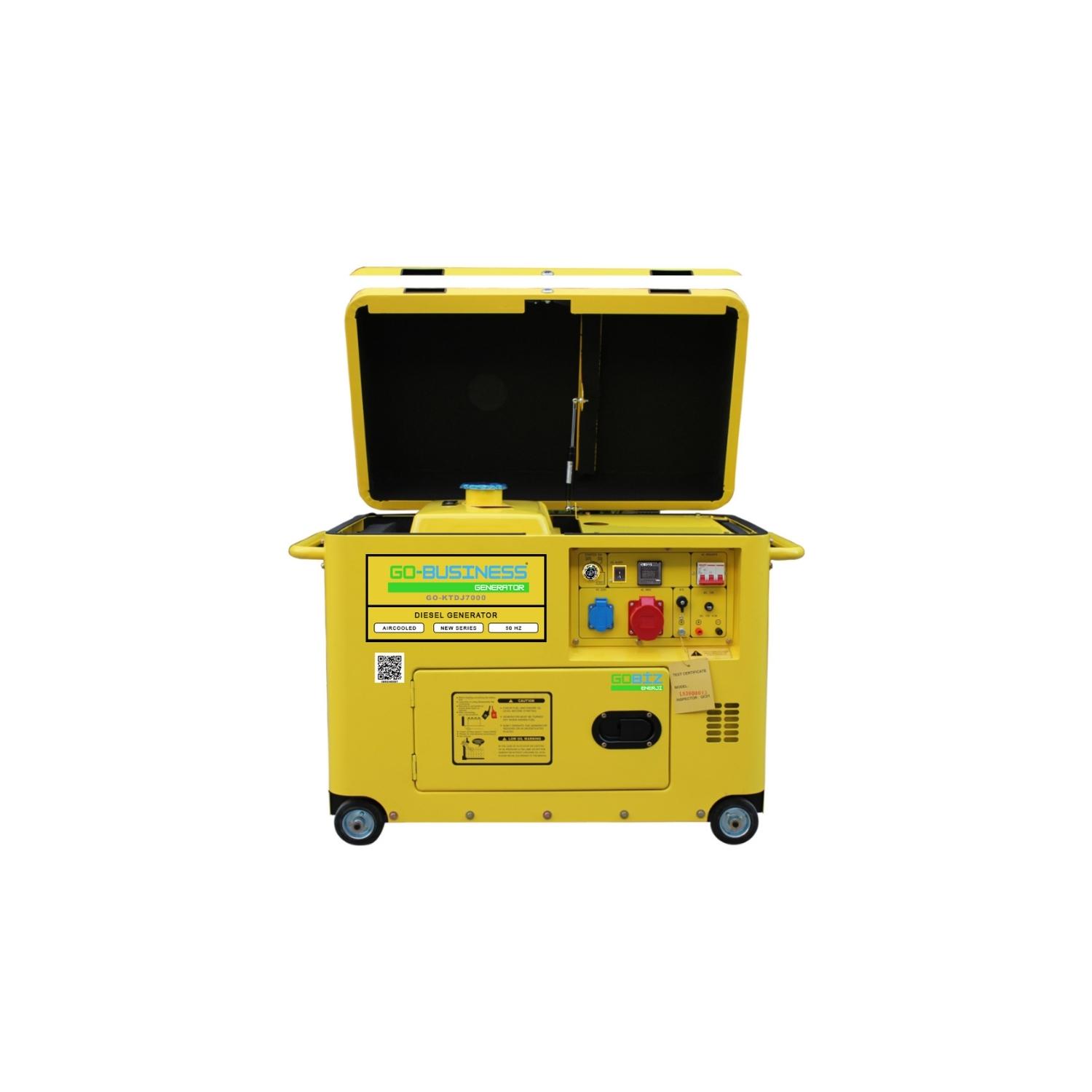 9 kVA GENERATOR GO-KDT9 GO-BUSINESS DIESEL GENERATOR