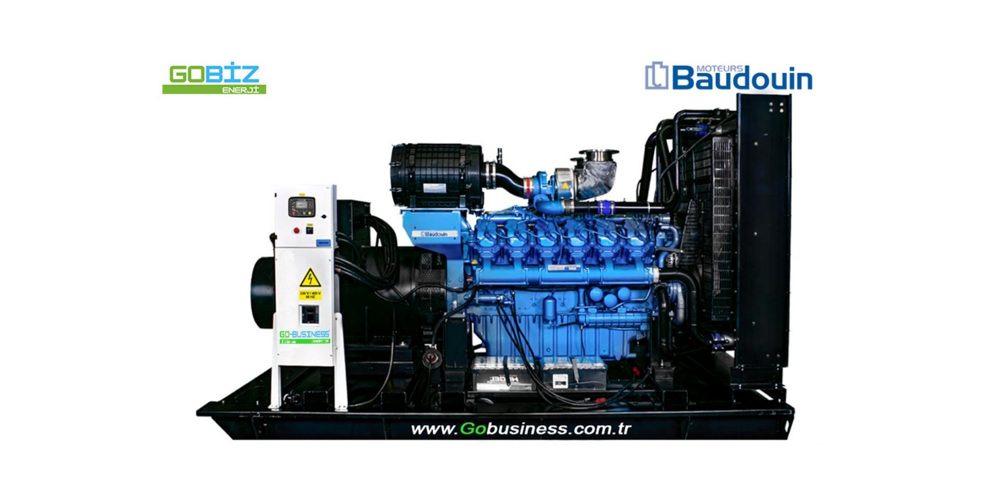 GO-BUSINESS BAUDOUIN 550 kVA 柴油发电机组