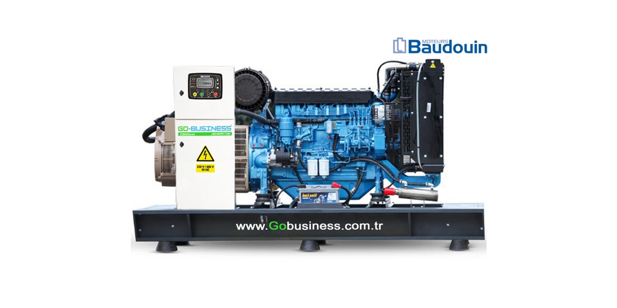 GO-BUSINESS BAUDOUIN 250 kVA 柴油发电机组